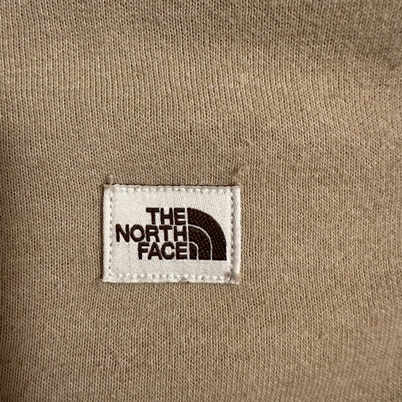 The North Face Neutral Tan Pullover Hoodie Small - Picture 2 of 4
